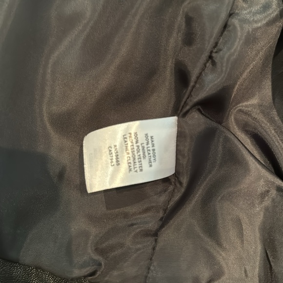 Treasure and Bond, Boys leather jacket. Size 8/10. Like new. - Picture 2 of 3